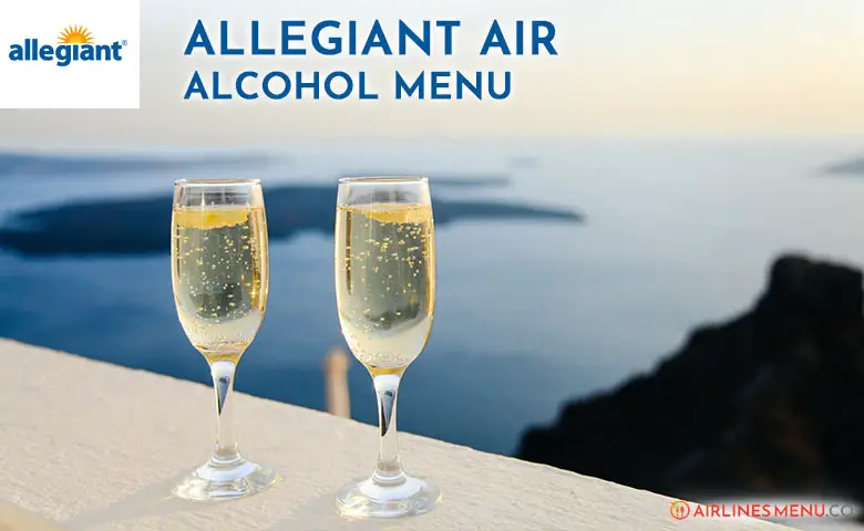 Allegiant Air Alcohol Menu Prices 2023