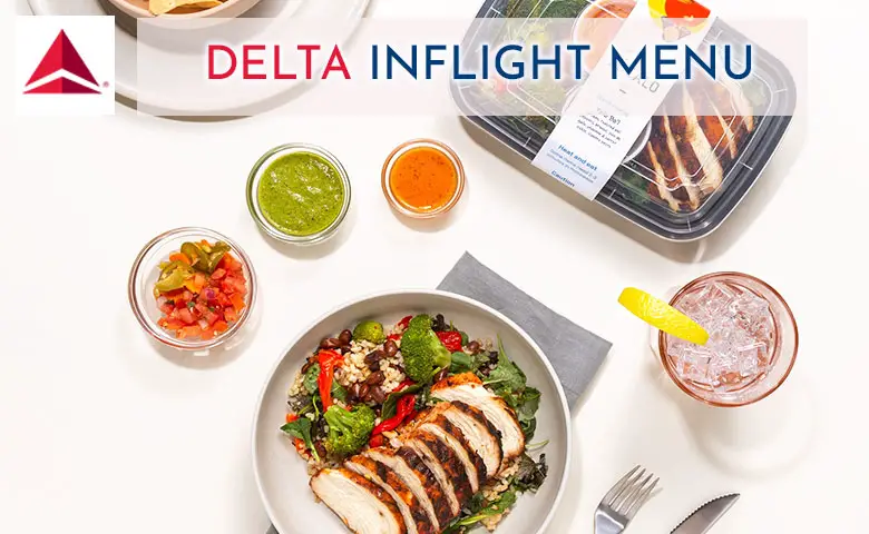 Delta Inflight Menu Prices 2024