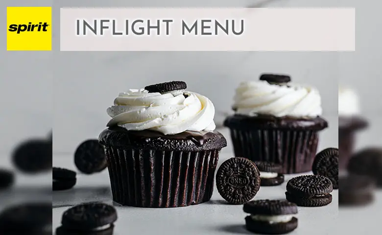 Spirit Inflight Menu Prices 2024
